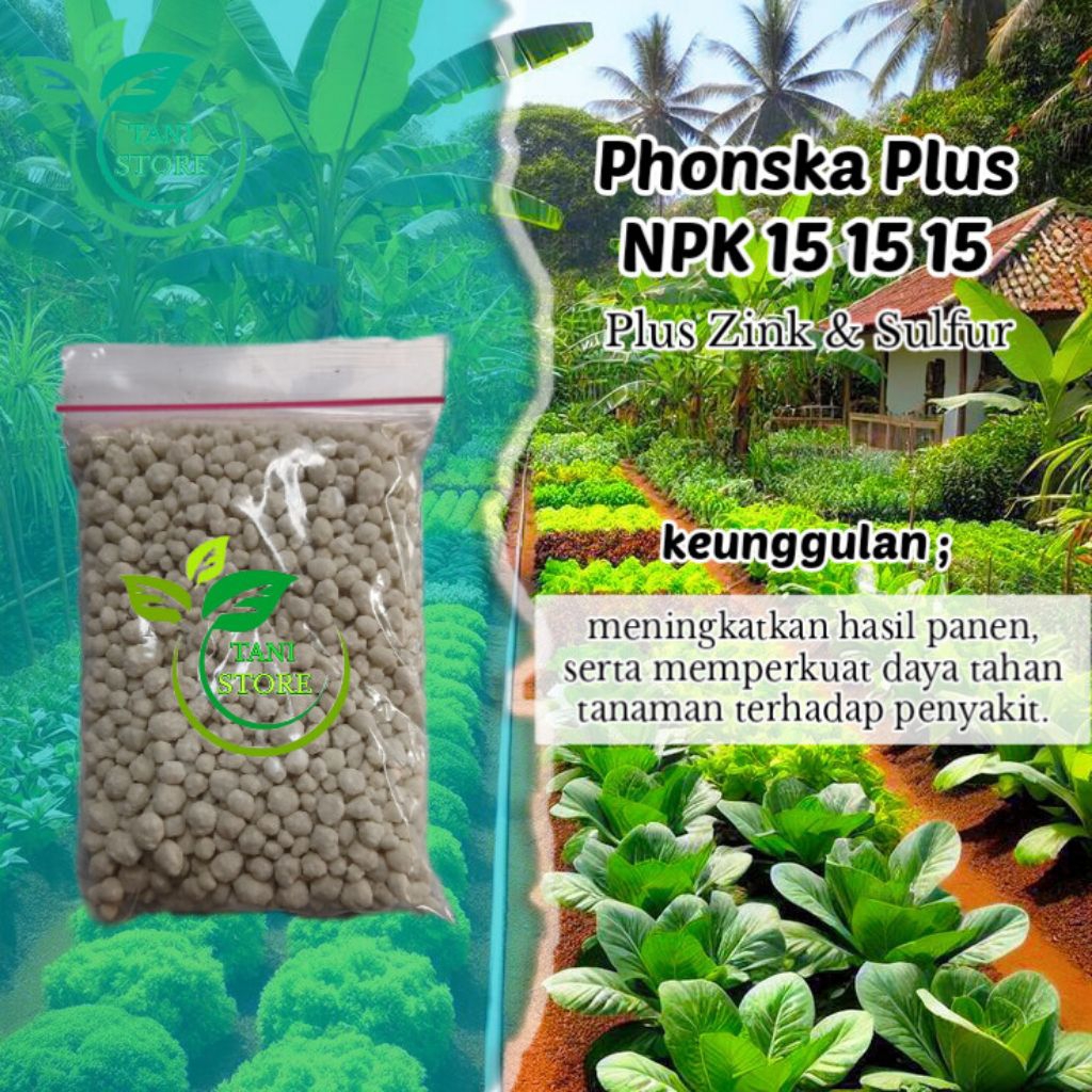 Phonska Plus Npk 15 15 15 100 gram
