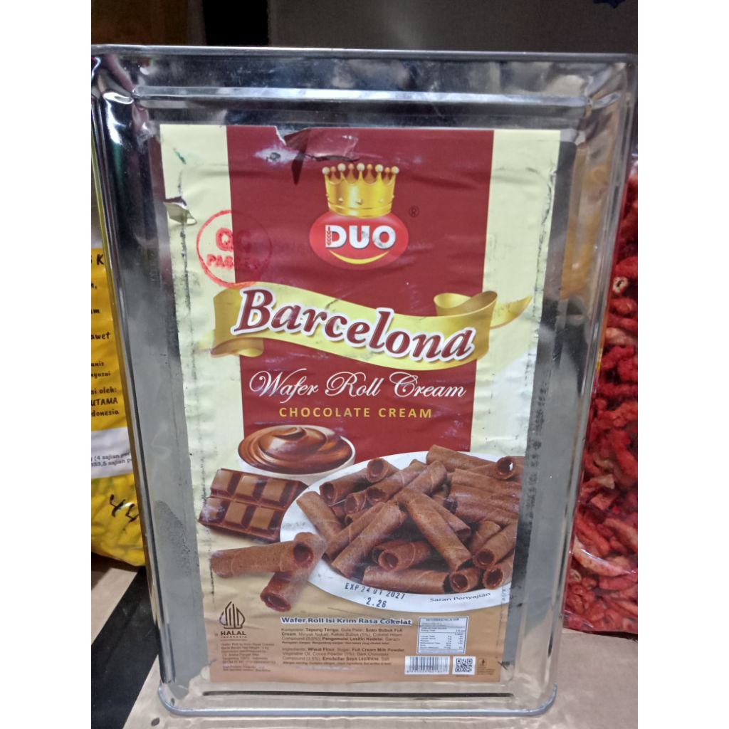 barcelona astor mini coklat 400gram