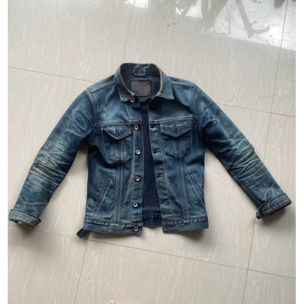 jaket denim mischief orginal