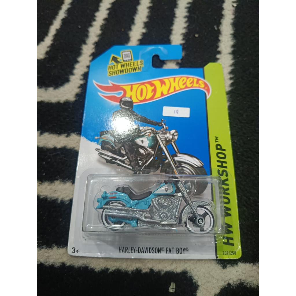 hot wheels harley davidson fat boy hw workshop