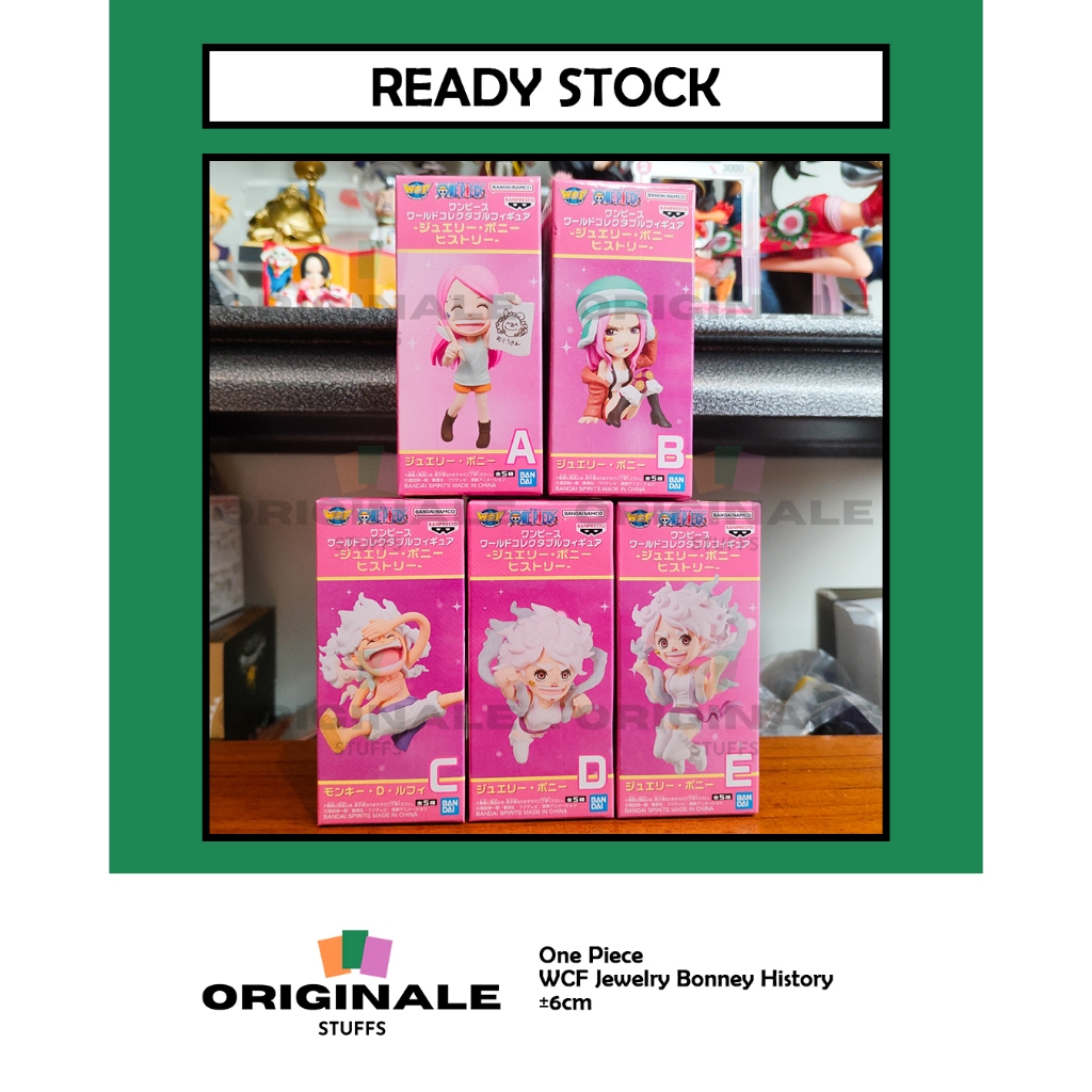 WCF One Piece Jewelry Bonney History Figure Japver Original (Bonney Luffy)