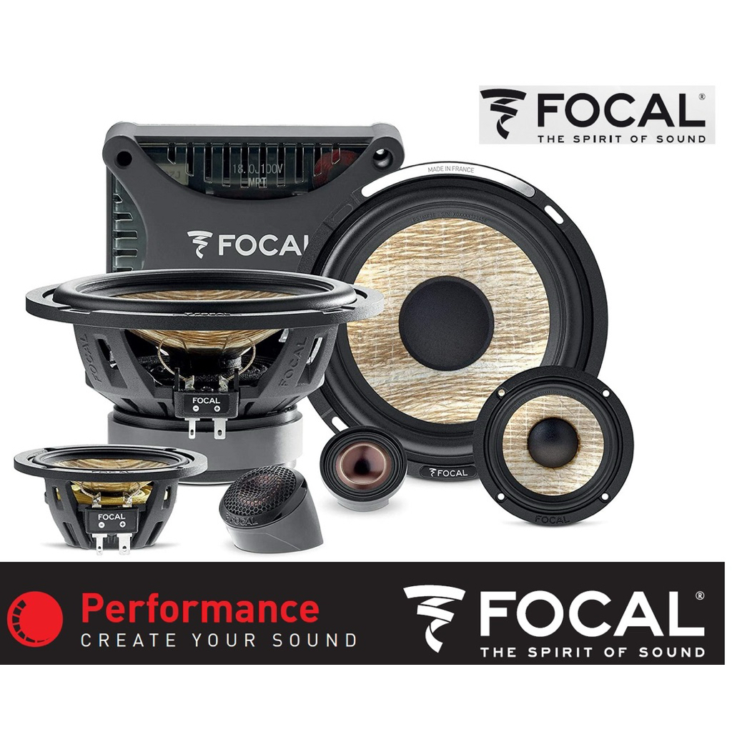 FOCAL PS 165 F3E - Speaker 3 Way Set Flax Series