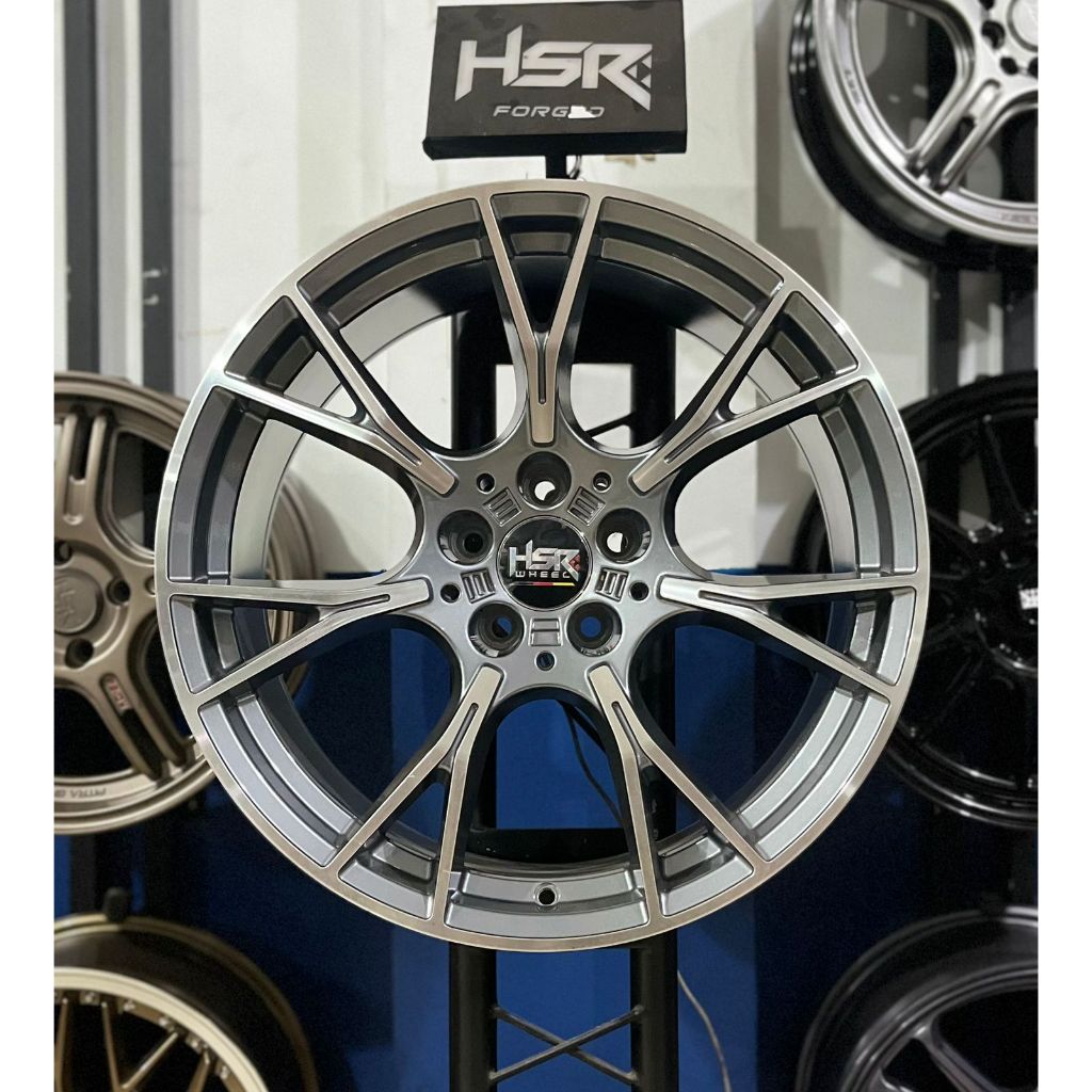 velg ring 19 BMW HSR WURZEL pelak mobil pcd 5x120 | velg mobil BMW R19