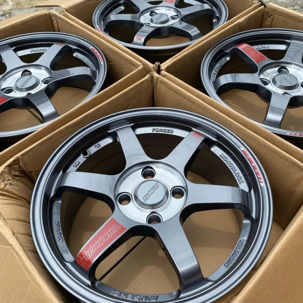 Velg Te37 sl ring 15x65 hole 4x100 offset 42 Ej titan