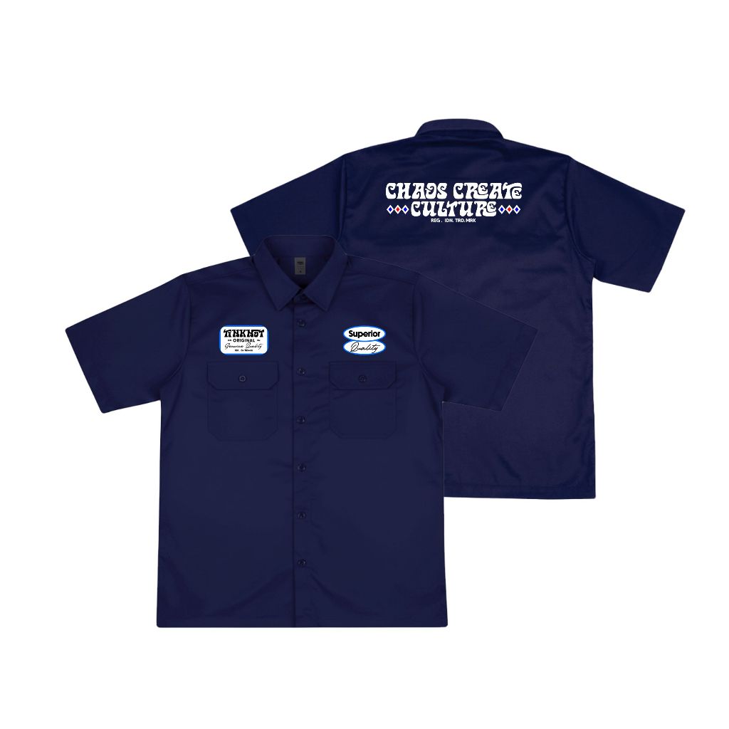 Tinknot Workshirt Navy - Superior
