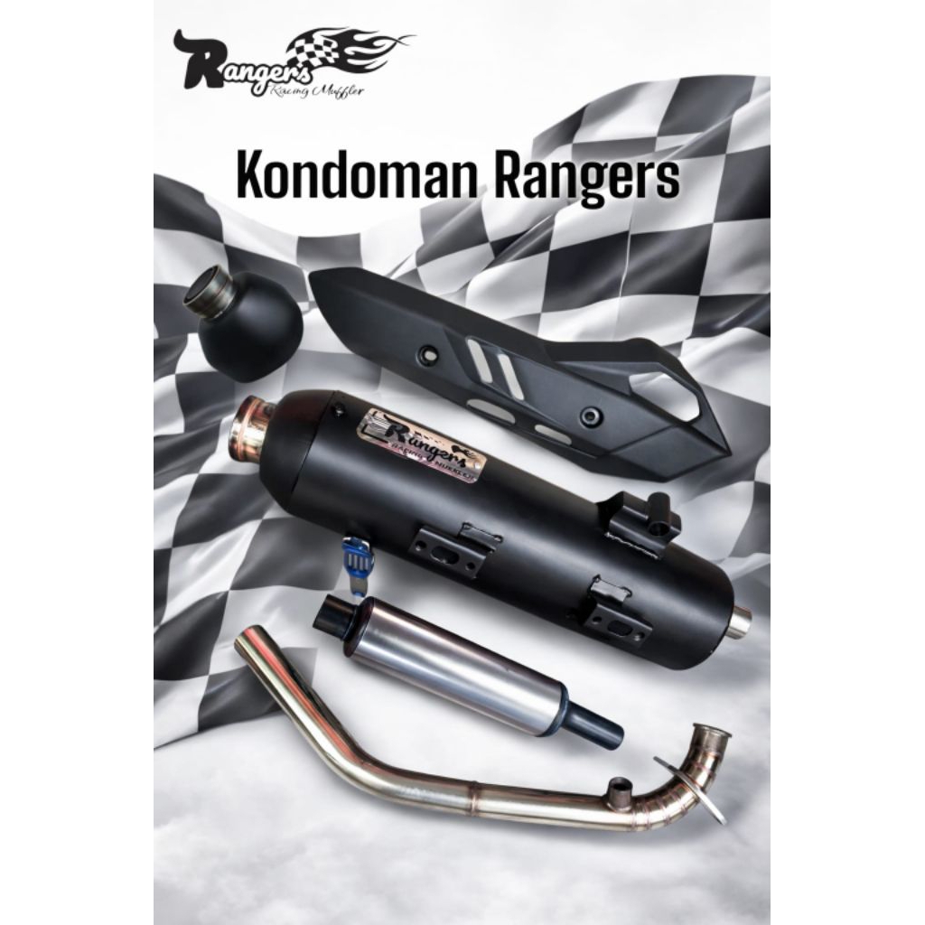 knalpot kondoman kenalpot kondoman Vario PCX adv original Rangers racing