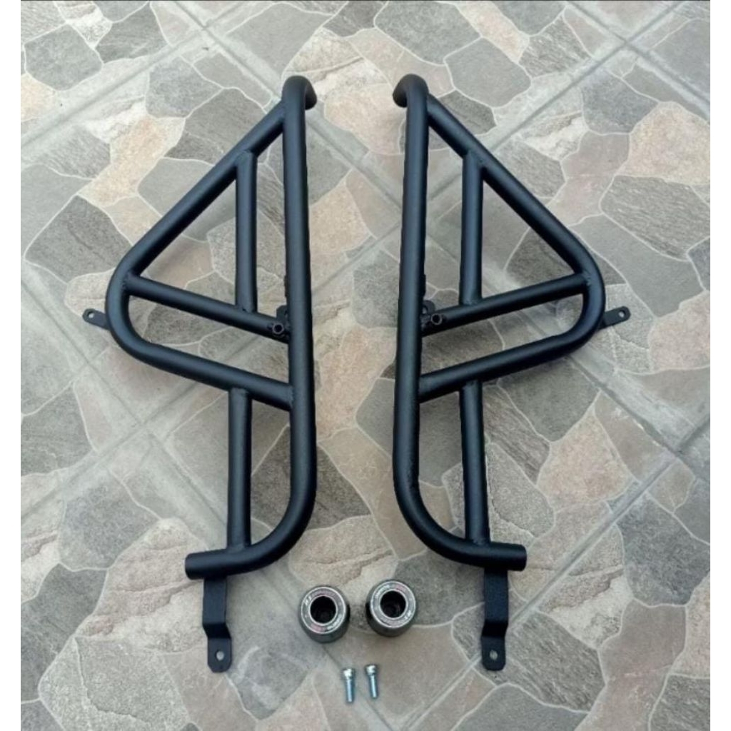 Tubular Crashbar YAMAHA XSR 155 Crashbar YAMAHA XSR 155 plus jalu slider TUBULAR XSR 155 CRASHBAR XS