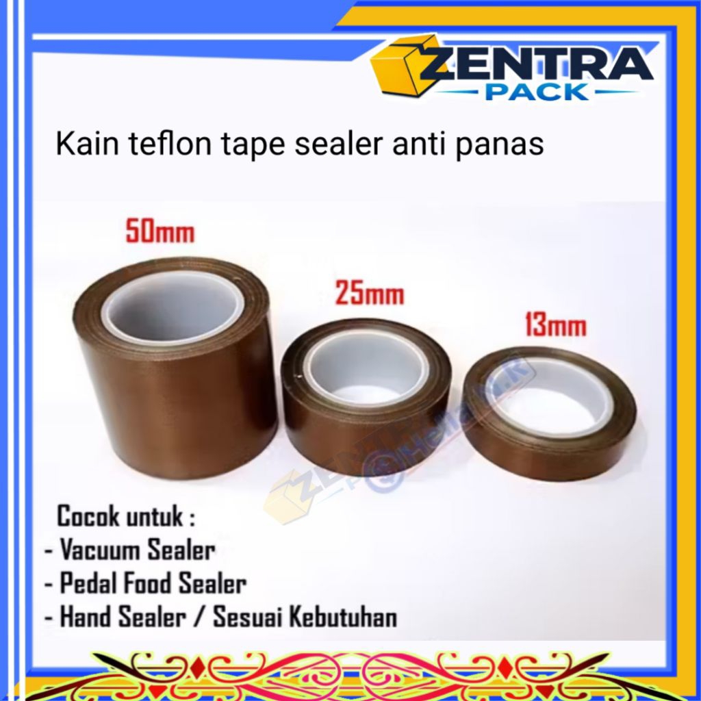 Kain Isolasi Tahan Panas Teflon Tape Sealer Kain Matras Pemanas Mesin Vacuum Sealer Hand Impulse Sea