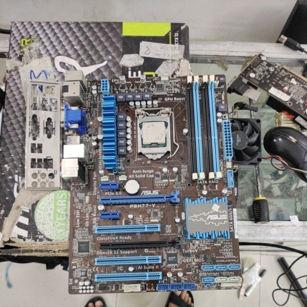 Paket Motherboard Asus P8H77-V Pros i7 3770K