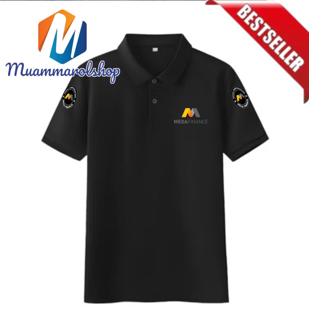 kaos polo mega finance