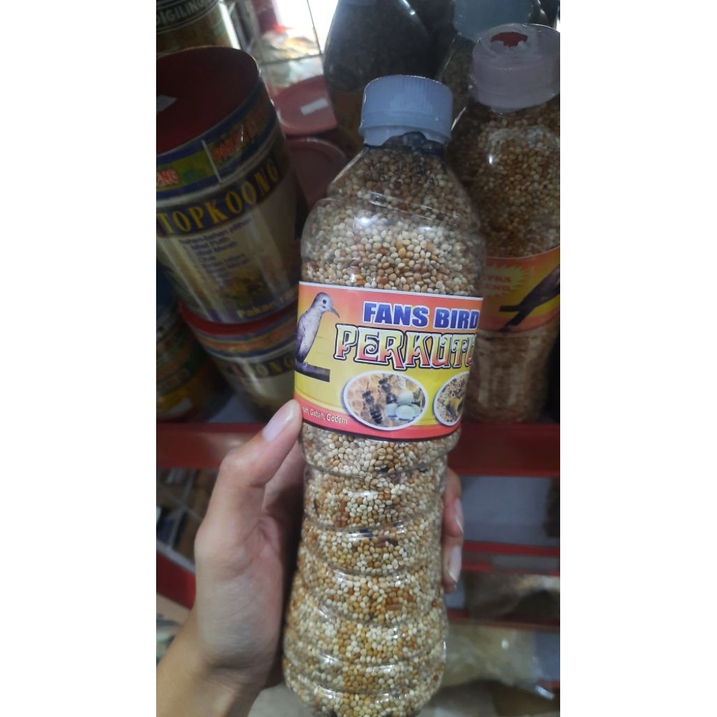 Pakan Perkutut Botolan Makanan Burung Perkutut
