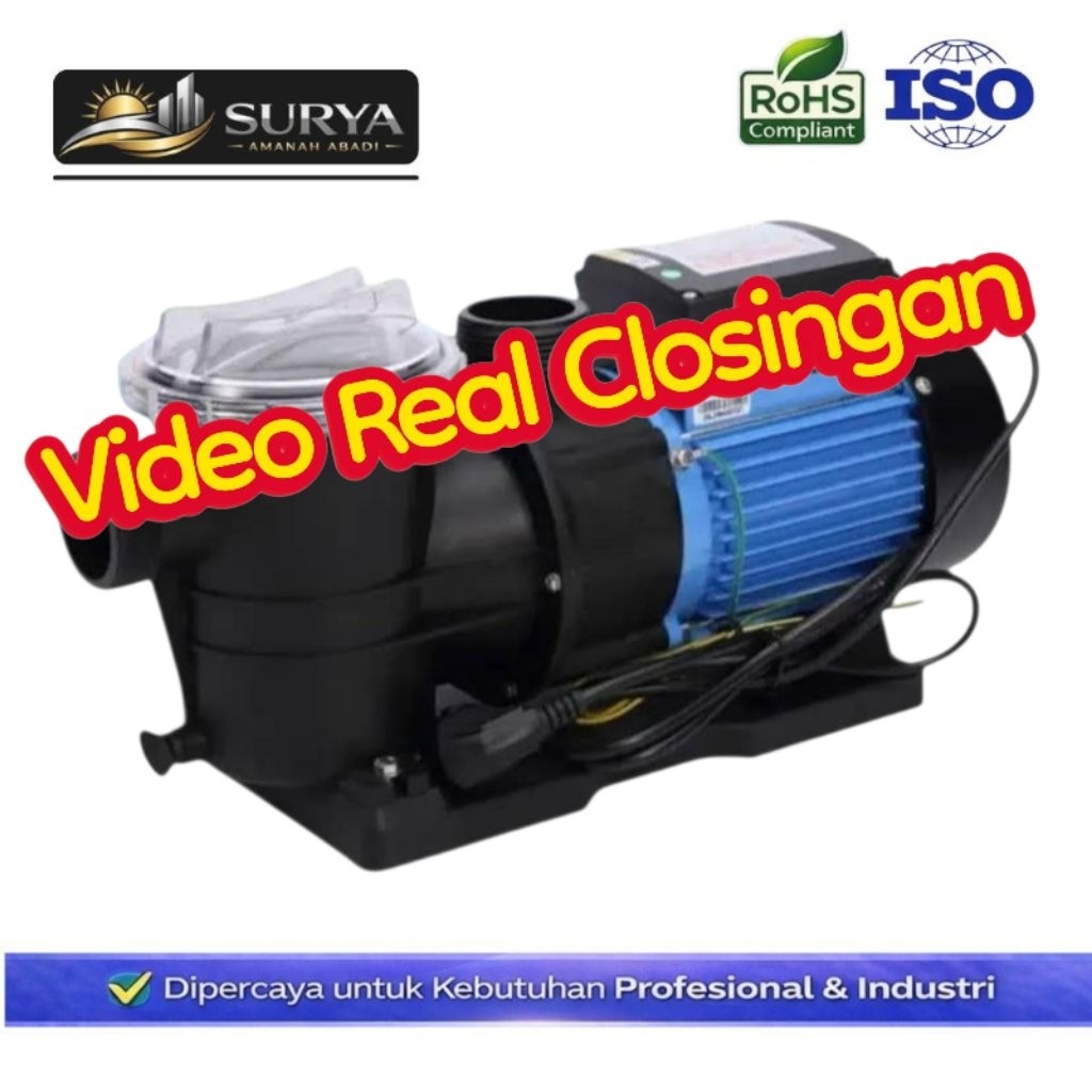 SAA - Mesin Pompa Kolam Renang Emaux 1Hp STP 100 Pompa Kolam Renang Emaux