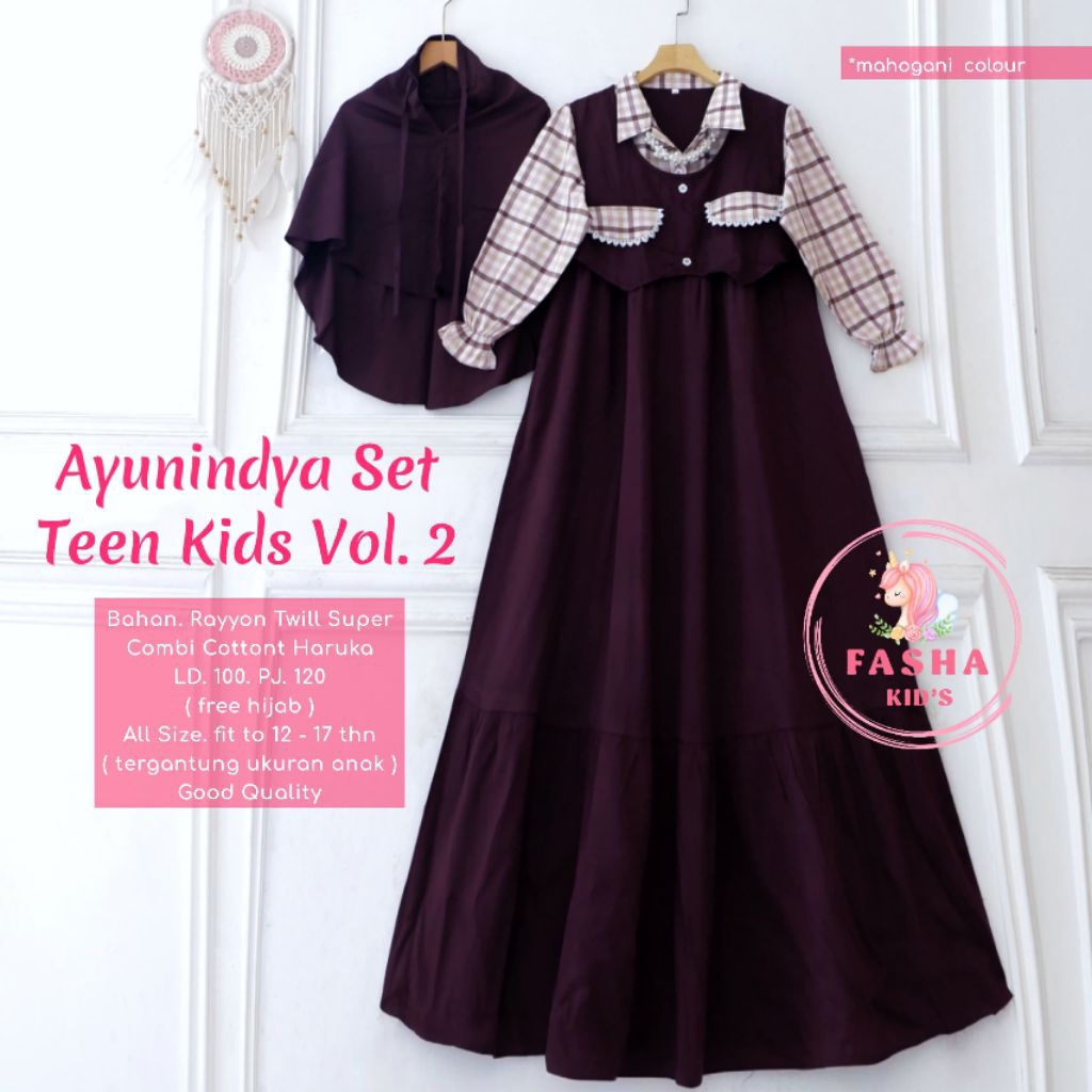 Ayunindya Set Kids By Fasha Kids