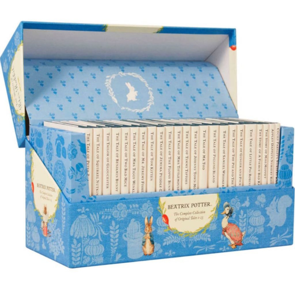 [ Ready stock Boxset warna Biru] ORIGINAL 100% The World of Peter Rabbit: The Complete Collection by