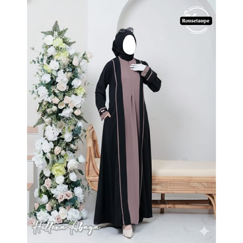 Abaya Helena Roustaupe gamis Semarang