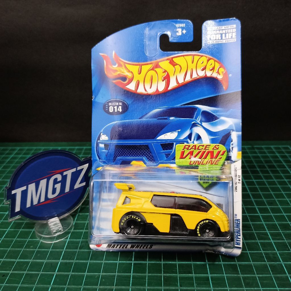 hotwheels hyperliner 2002 first edition diecast pop up mattel