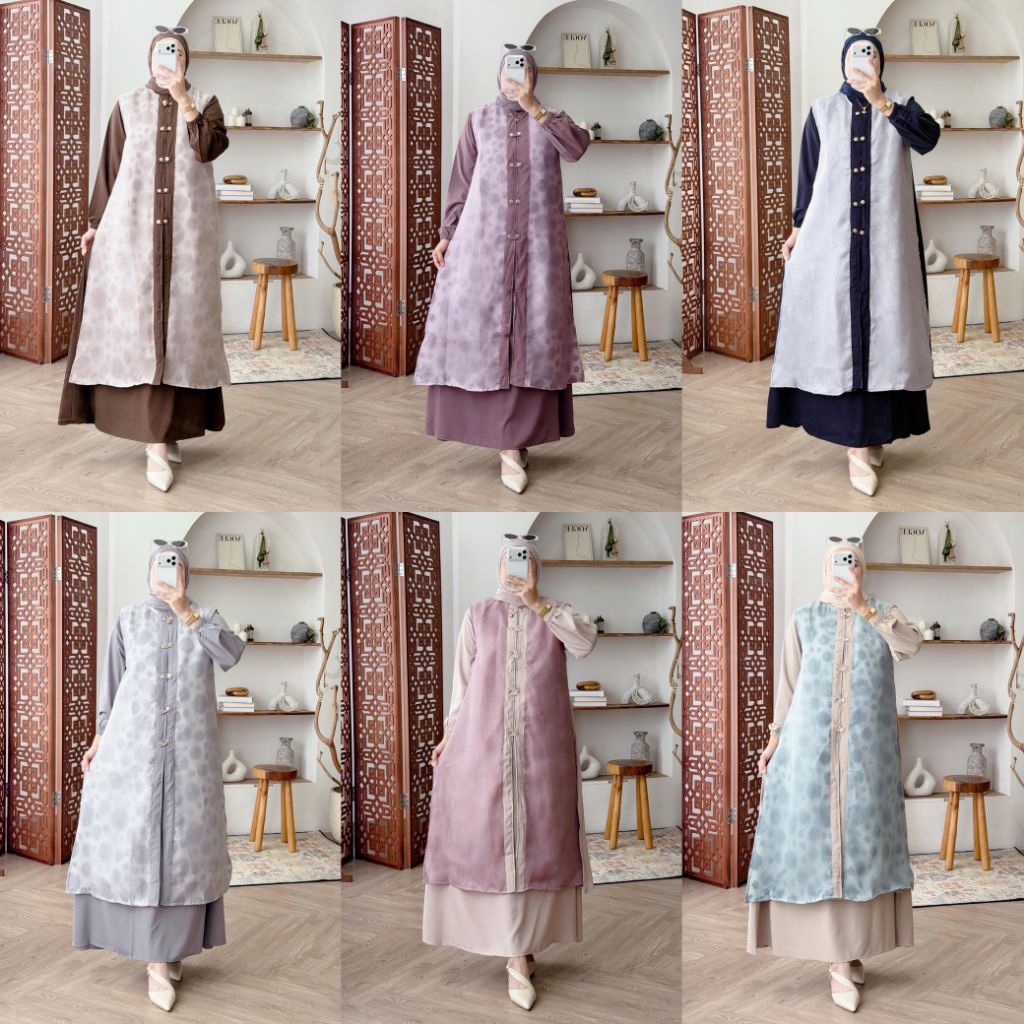 Gamis Dress Terbaru Azezeya Gagil by ova