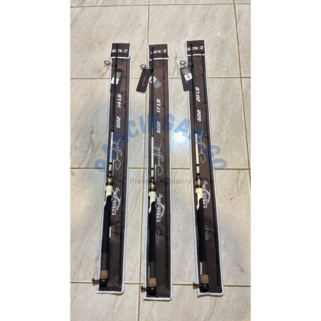 Joran Relix Nusantara JANGKRIK GEN 3 602 14LB • 17LB • 20LB