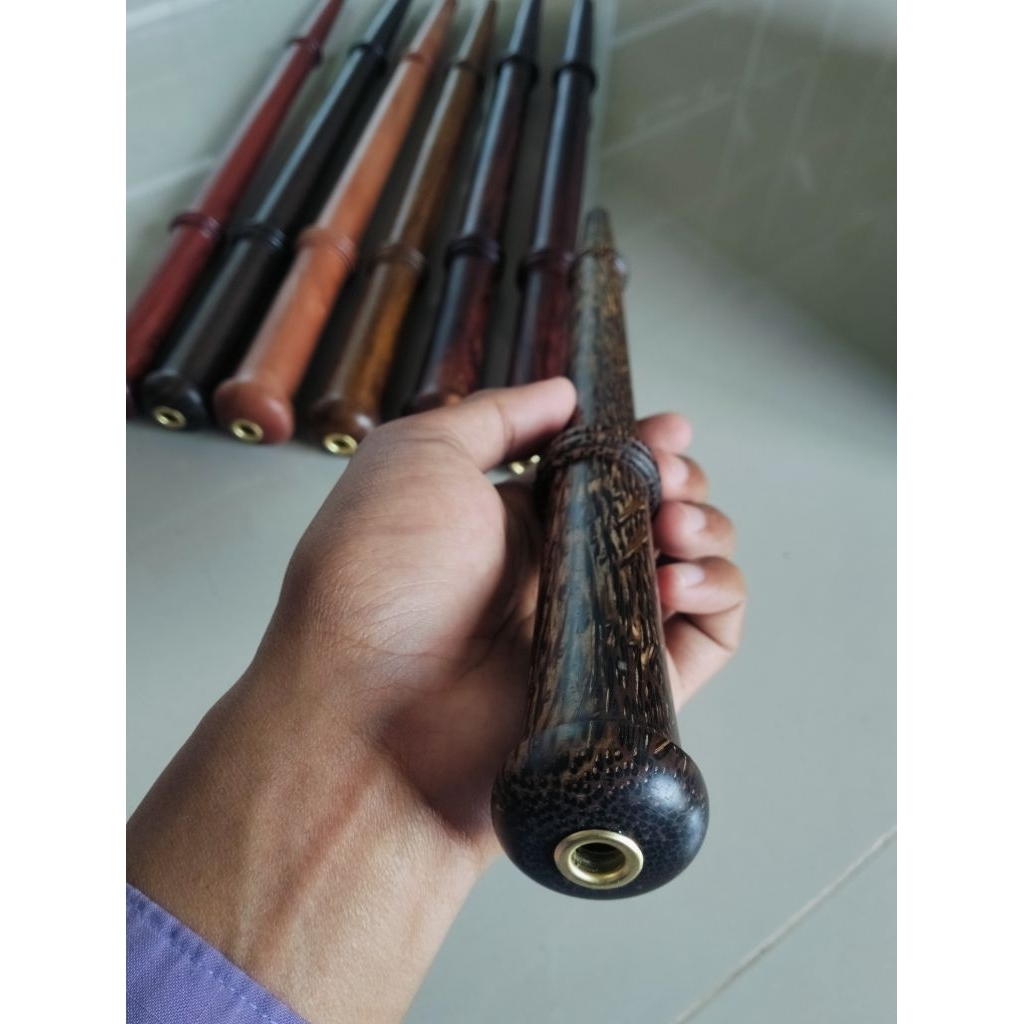 once tongkat komando  kayu liwung macan good quality