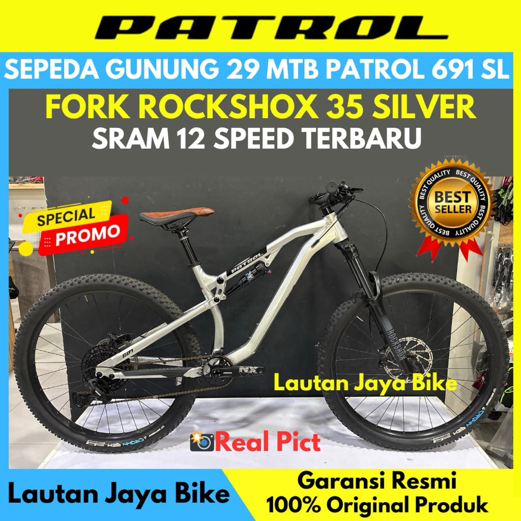 Patrol 691 SL 2022 SEPEDA FULSUS PATROL 691 SL New