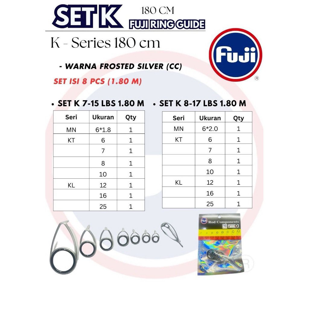 RING FUJI K SERIES SPINNING MEDIUM