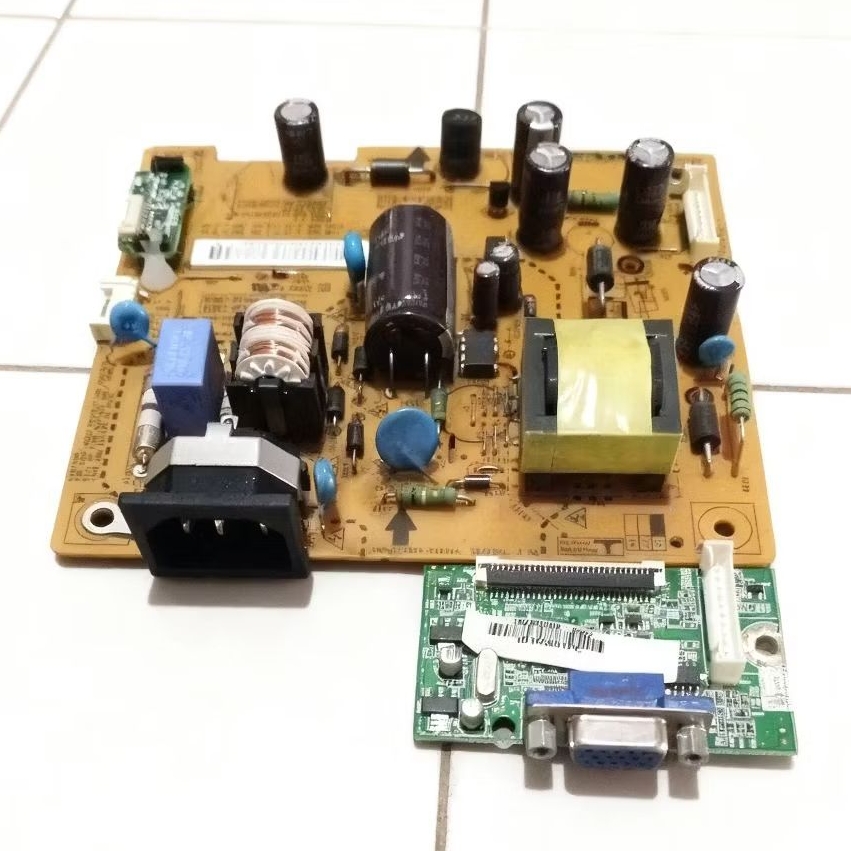 Motherboard dan Power Supply Monitor LG FLATRON E1641S-PN