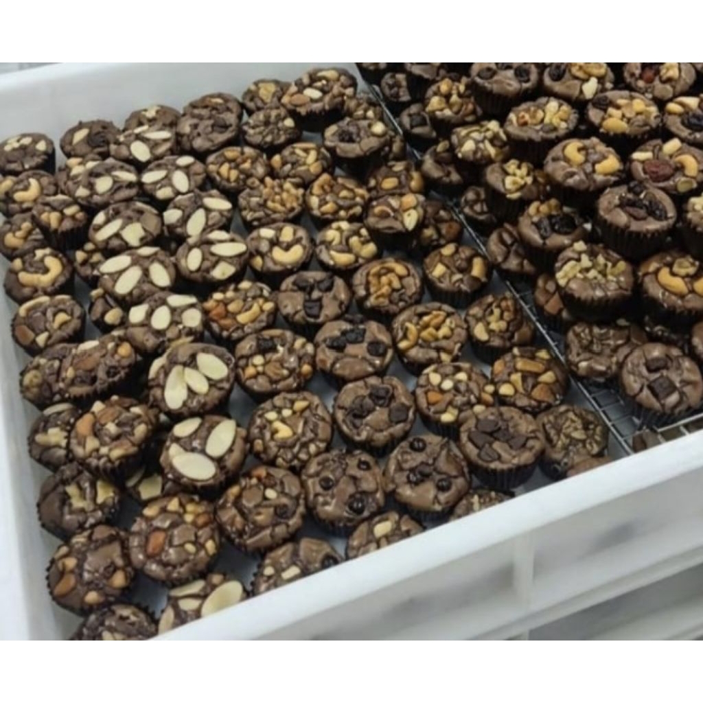 FRESH OVEN~ Fudgy Brownies Cup Mini