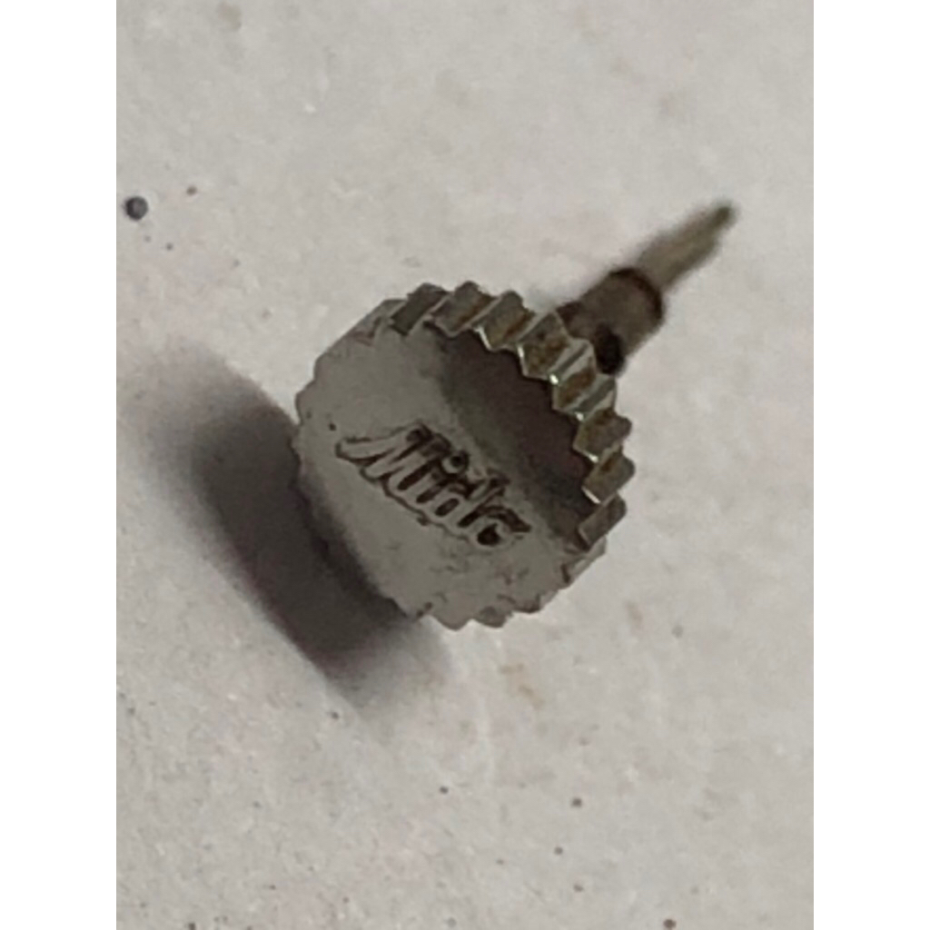 crown mido atau putaran mido asli swiss  dan benerapa part nya