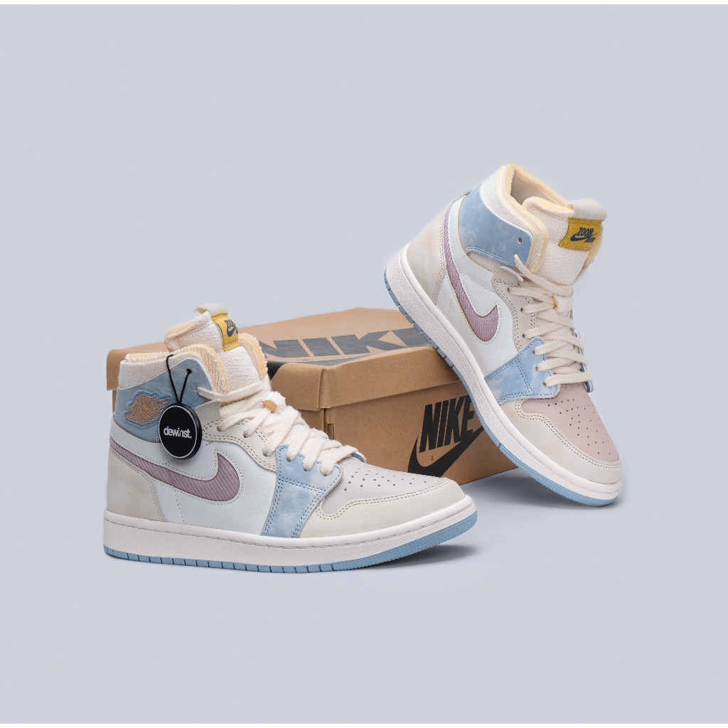 Air Jordan 1 High Zoom Comfort Pink Oxford Plum Fog