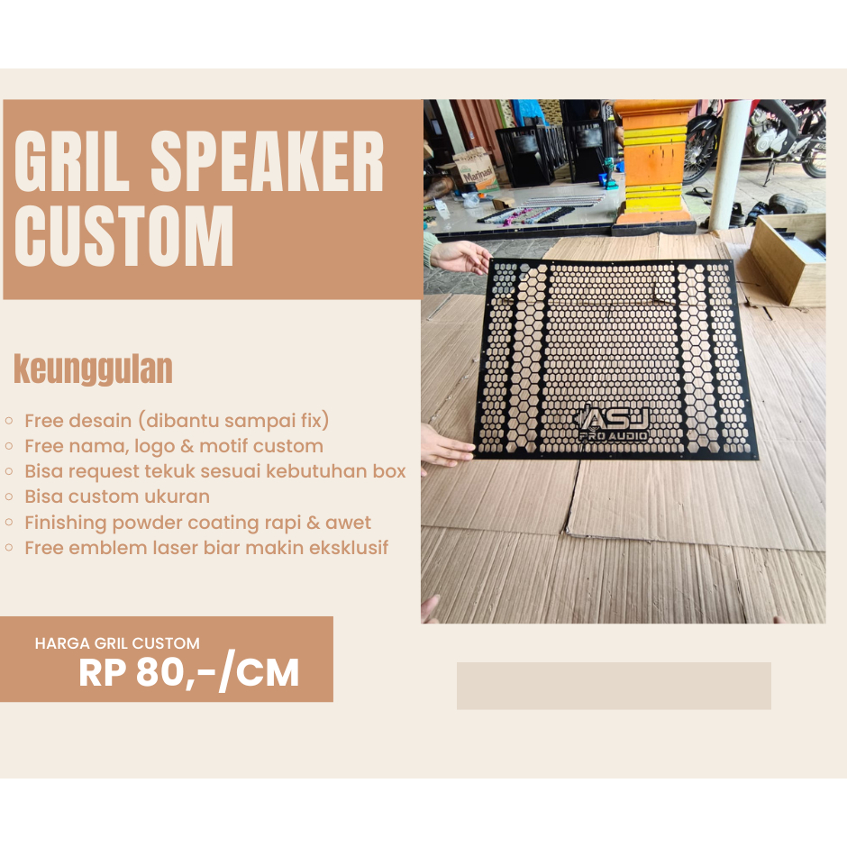 gril speaker custom