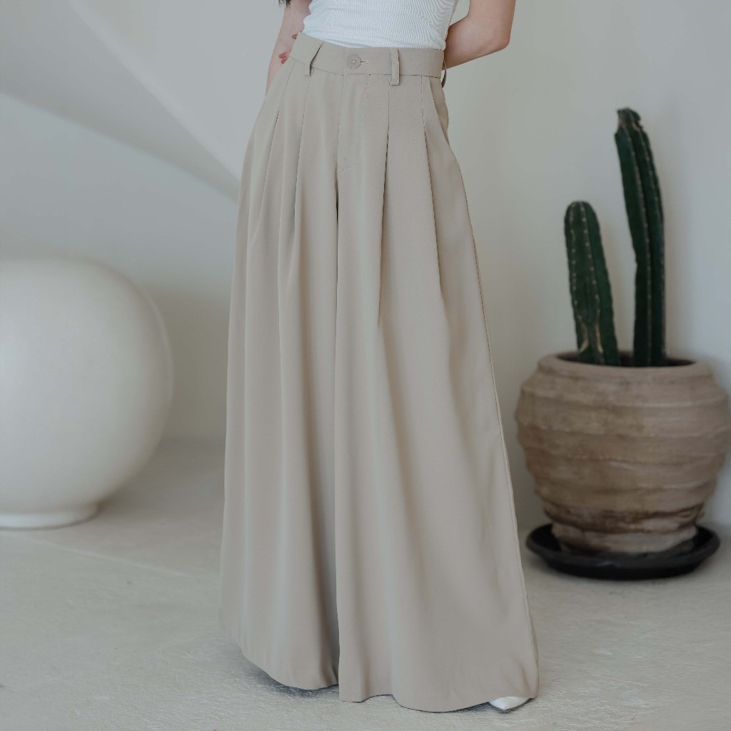 Beatrice Clothing Jogja Cortado Pants - Celana Panjang Wanita | Celana Panjang Highweist