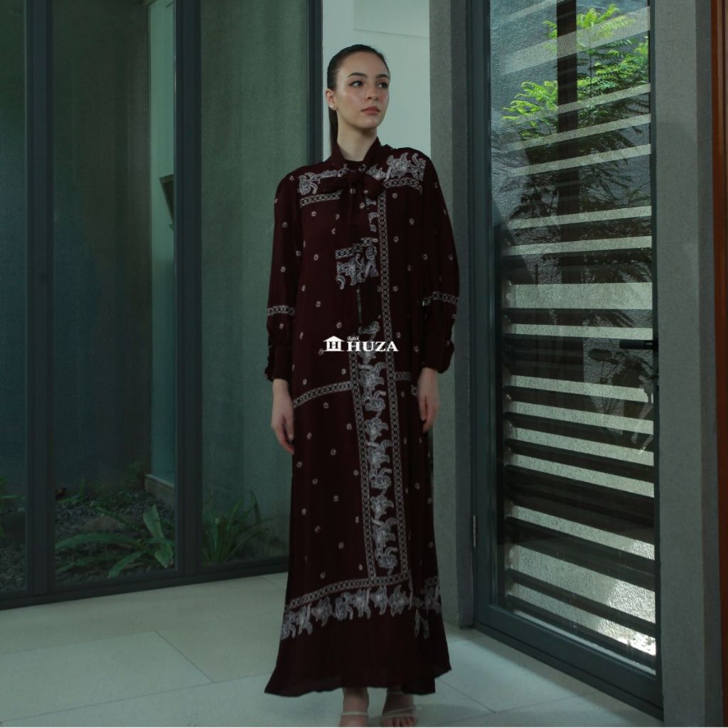 BATIK HUZA - GAMIS BATIK WANITA GAMIS AUBELINE