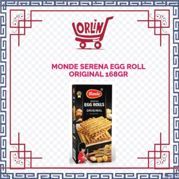 MONDE SERENA EGG ROLL ORIGINAL 168GR/MONDE/EGG ROLL