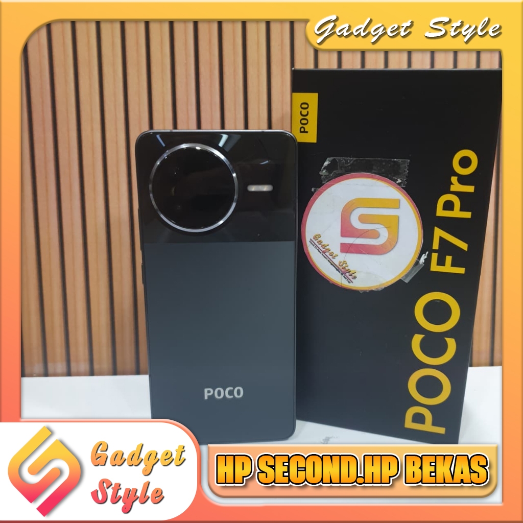Xiaomi Poco F7 Pro 5G Ram 12 Rom 512GB Second Resmi Gadget Style Store
