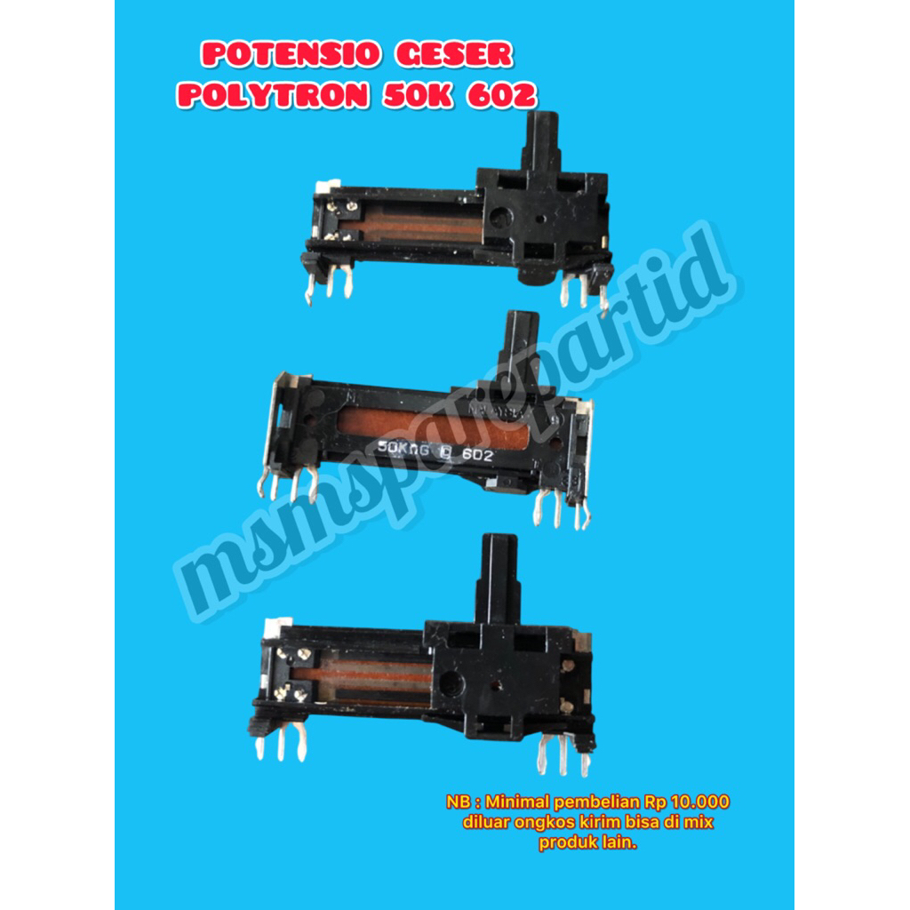 POTENSIO GESER POLYTRON 50K 602