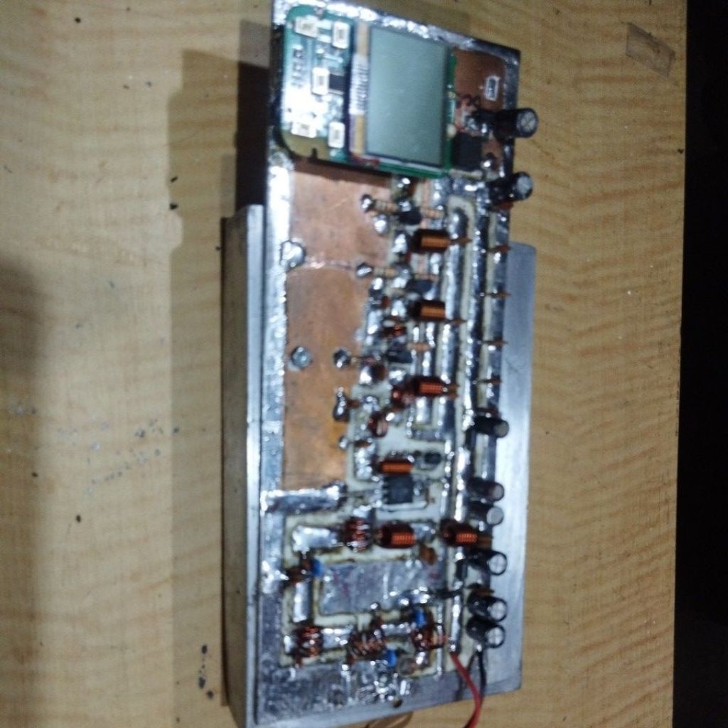 KIT PEMANCAR FM SIAP PAKAI FAINEL C1971 ORIGINAL power keluar 7-8 wat