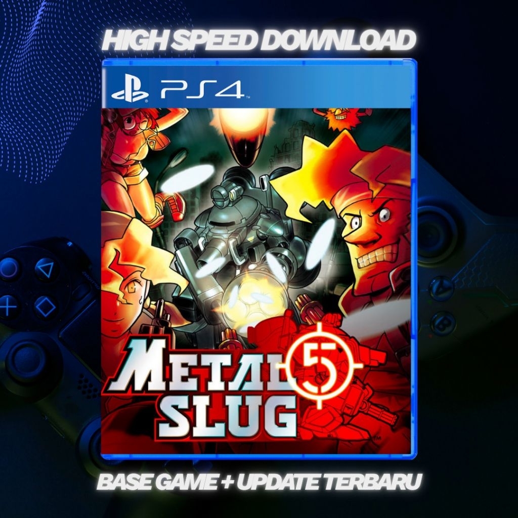 Metal Slug 5 – Game PS4 HEN Digital (Format PKG) | Full Version