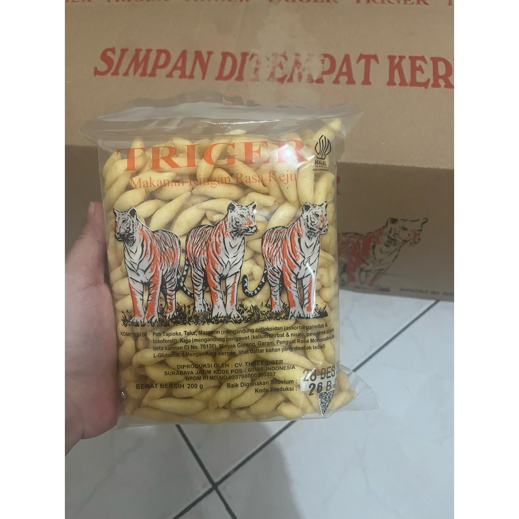 Bidaran Keju Triger 200 gram