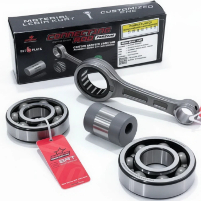 CONNECTING ROD FORGED BRT MIO STANG SEHER STANG PISTON BRT MIO SPORTY MIO SMILE MIO SOUL PEN 15 BAHA
