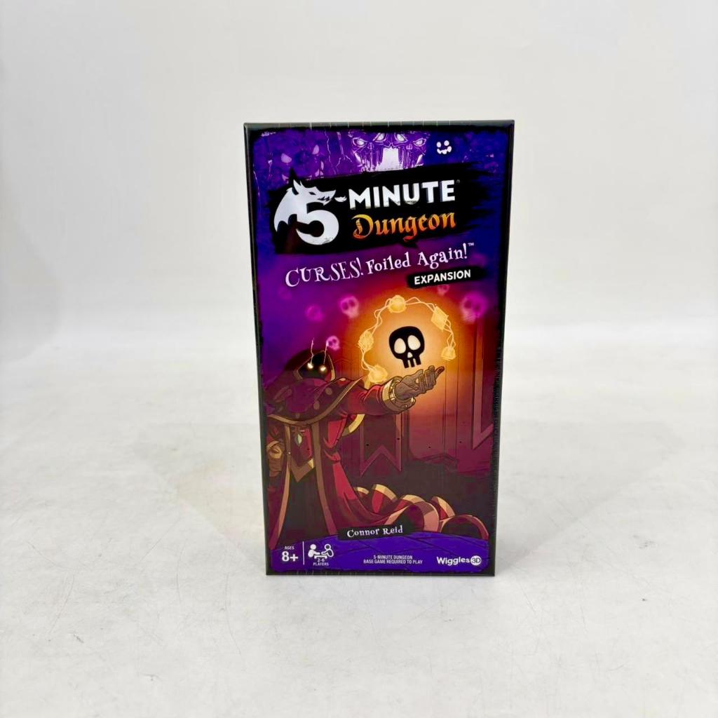 BAD BOX - 5 Minute Dungeon: Curses Foiled Again Expansion Board Game NO RETUR - H