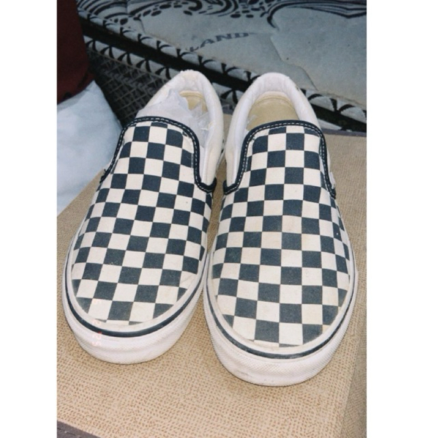 Vans slip on classic checkerboard original 100%