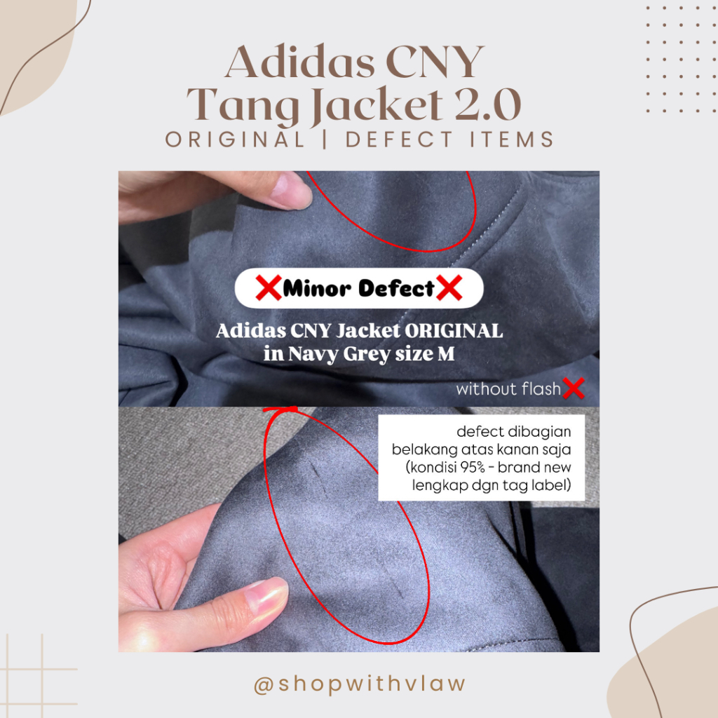 DEFECT SALE ITEMS | Adidas CNY Jacket Original