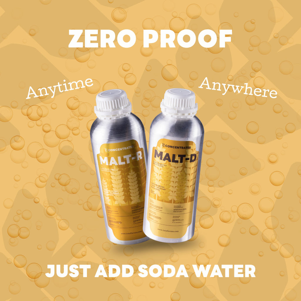 Malt Zero Proof Tutu Concentrates Ekstrak Konsentrat Malt Non Alkohol