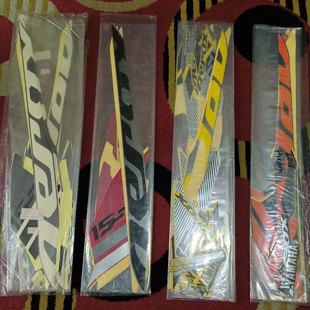 Striping/Lis Body Yamaha Aerox 2018 – Stiker Body Aerox 1 Set Lengkap