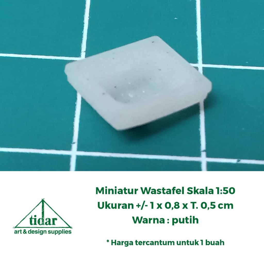 YS - Miniatur Wastafel Skala 1:50 - Maket Tempat Cuci Tangan