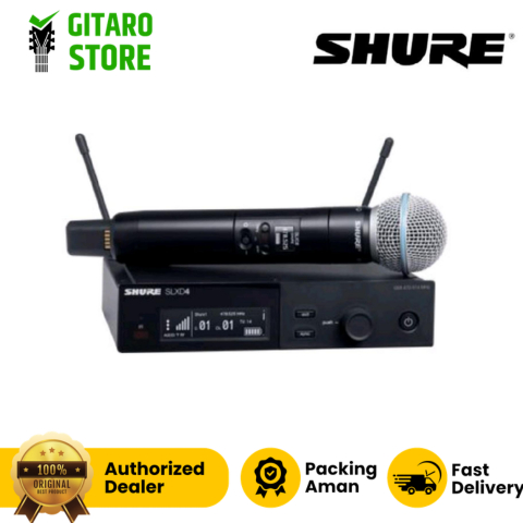 Shure SLXD24A/ BETA 58 SLXD-24A/B58 Microphone Wireless Shure Original
