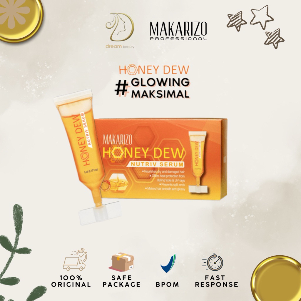 Makarizo honey dew serum / serum Rambut