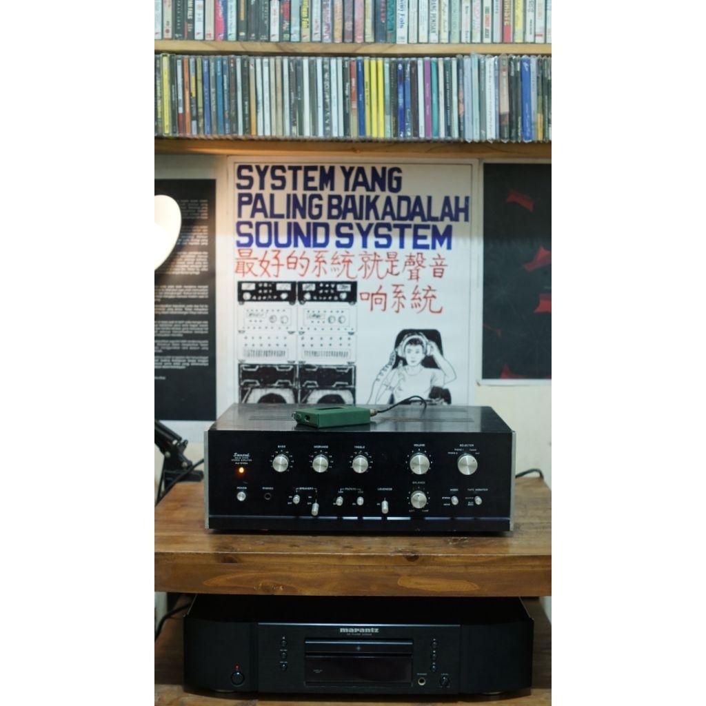 AMPLIFIER INTEGRATED SANSUI AU 555