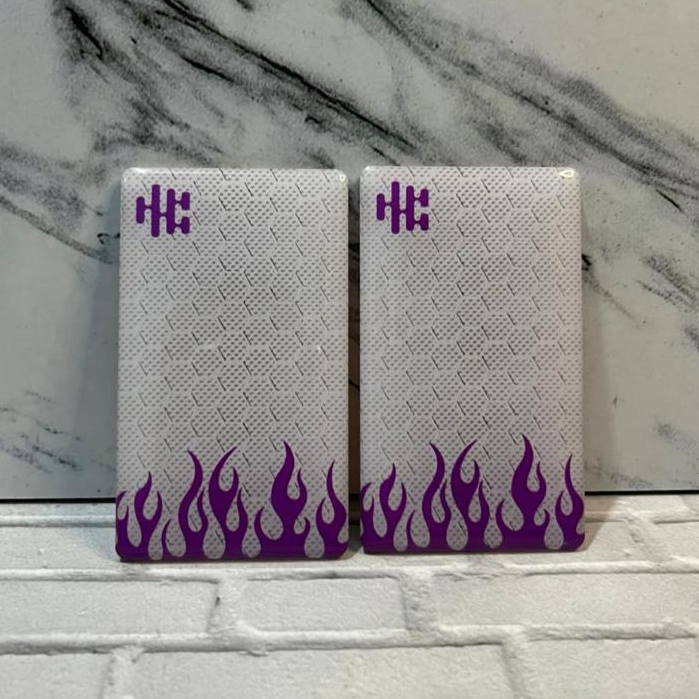 (Po) Acrylic Uv Printing Panel For R 234 Motif White Crbn Pattern Ungu