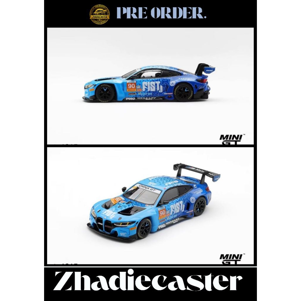 (PRE ORDER) MINI GT BMW M4 GT3 EVO#90 2025 China GT